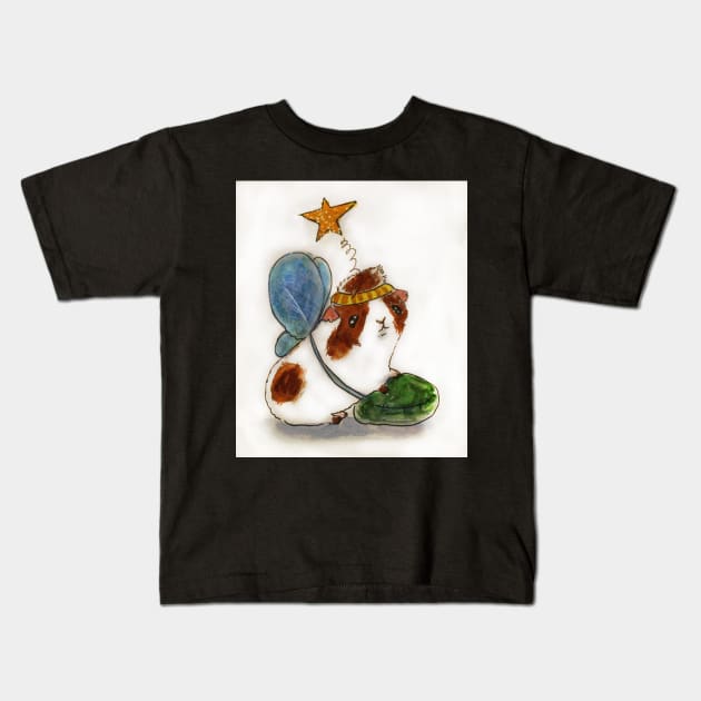 The Christmas guinea pig! Kids T-Shirt by Edgot